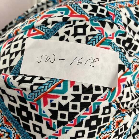 Swimsuits For All Bikini Swim Top Aztec Southwestern Print NWT Women's Size 16 - Picture 2 of 9